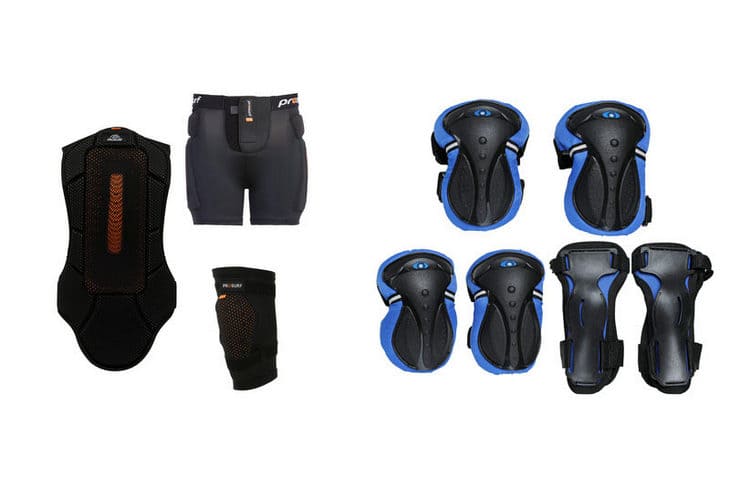Защитные комплекты для катания